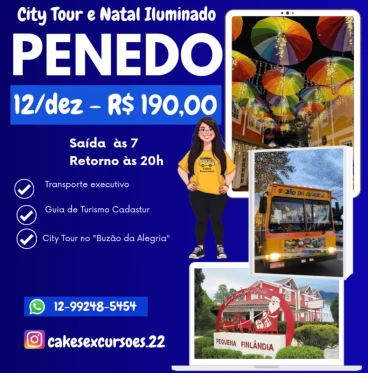 Imagem City Tour e Natal Iluminado em Penedo 